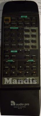Originalfernbedienung AUDIO PRO RV70