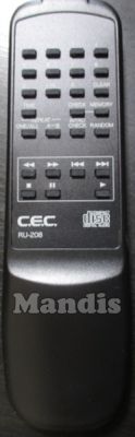 Originalfernbedienung CEC RU-208