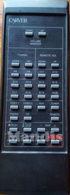 Original remote control CARVER Holographic Preamplifier (C-5)