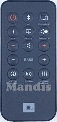 Original remote control JBL Cinema SB250