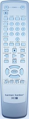 Original remote control HARMAN KARDON (R23-2) (DVD27)