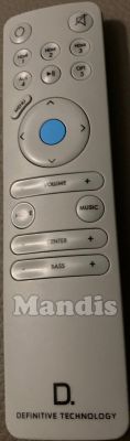 Original remote control DEFINITIVE TECHNOLOGY W Studio