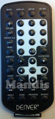 Original remote control DENVER MTW746TWIN