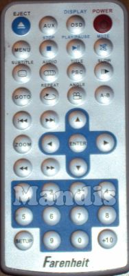 Originalfernbedienung FARENHEIT 34A