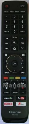 Originalfernbedienung HISENSE EN3G39 (T210141)