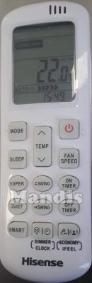 Originalfernbedienung HISENSE DJ35VE0AG