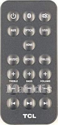 Originalfernbedienung TCL MA06250AG18RC1