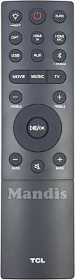 Original remote control TCL RC1 (MA06TS8TSPN18)