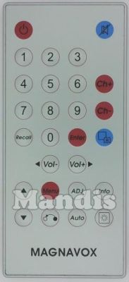 Original remote control MAGNAVOX DRMCT007T8