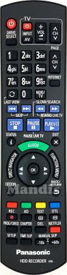 Originalfernbedienung PANASONIC HDD Recorder IR6 (N2QAYB000780)