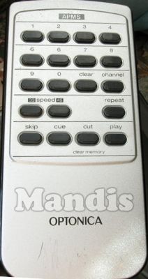 Original remote control OPTONICA AD700