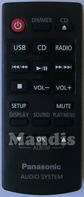 Originalfernbedienung PANASONIC N2QAYB000948