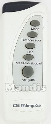 Original remote control ORBEGOZO REMCON1590 Original remote control ORBEGOZO REMCON1590