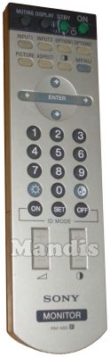 Originalfernbedienung SONY RM980 (147899113) Originalfernbedienung SONY RM980 (147899113)