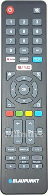 Originalfernbedienung BLAUPUNKT Blau005 (RMCCBU0009N) Originalfernbedienung BLAUPUNKT Blau005 (RMCCBU0009N)
