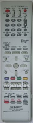 Original remote control SHARP RRMCGA198WJSA