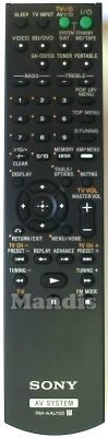 Originalfernbedienung SONY RM-AAU130 (149007811)