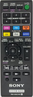 Originalfernbedienung SONY RM-AMU145 (149001811) Originalfernbedienung SONY RM-AMU145 (149001811)