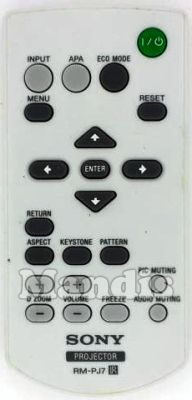 Originalfernbedienung SONY RM-PJ7 (148922211) Originalfernbedienung SONY RM-PJ7 (148922211)