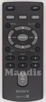 Originalfernbedienung SONY RM-X172 (148015024) Originalfernbedienung SONY RM-X172 (148015024)