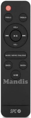 Originalfernbedienung SPC Suana