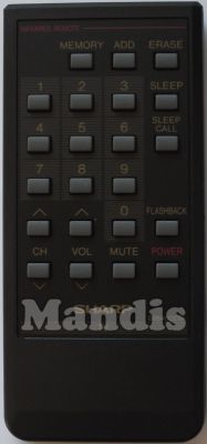 Original remote control SHARP G0549CESA (RRMCG0549CESA)