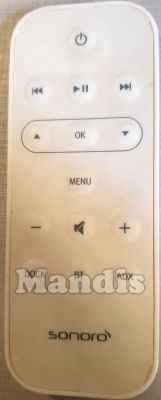 Original remote control SONORO AU-7000