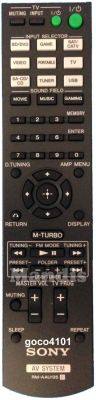 Originalfernbedienung SONY RM-AAU135 (149017111) Originalfernbedienung SONY RM-AAU135 (149017111)