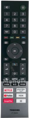Original remote control TOSHIBA CT95024 (ERF3E82T) Original remote control TOSHIBA CT95024 (ERF3E82T)