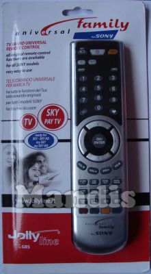 Universalfernbedienung SONY FamilySony Universalfernbedienung SONY FamilySony