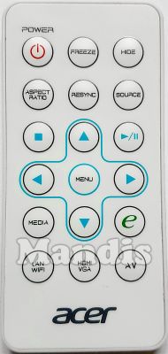 Original remote control ACER K130 (VZ.JE600.001)