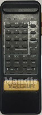 Original remote control VECTEUR P-6