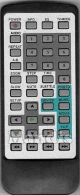 Originalfernbedienung WOXTER ICase35Player