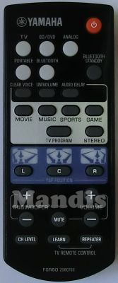 Originalfernbedienung YAMAHA FSR80 (ZG807600)