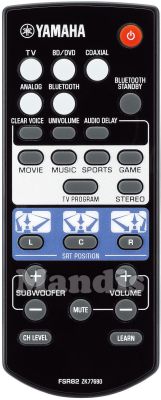 Originalfernbedienung YAMAHA FSR82 (ZK77690)