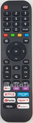 Universal remote control HISENSE Universal TV Hisense