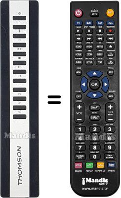 Replacement remote control MIC01