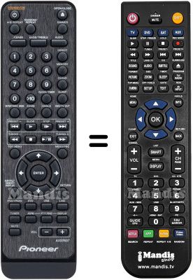 Gleichwertige Fernbedienung AXD7637