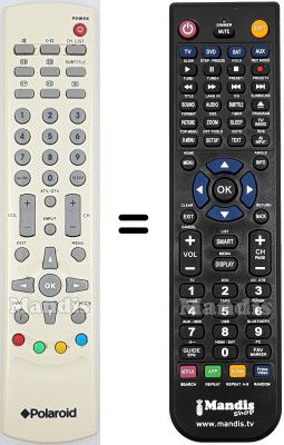 Gleichwertige Fernbedienung REMCON2213