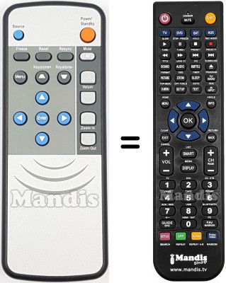 Gleichwertige Fernbedienung REMCON2226