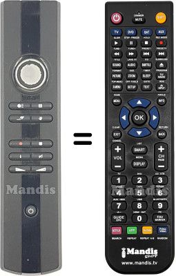 Gleichwertige Fernbedienung REMCON2206