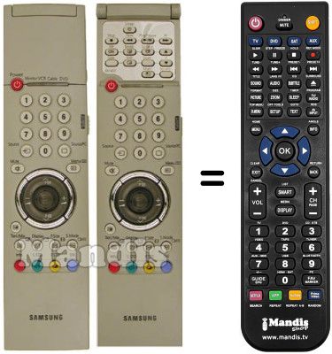 Gleichwertige Fernbedienung Samsung PS 42P2STX