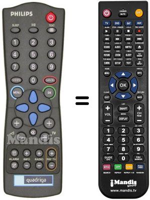Replacement remote control 3139 228 83221