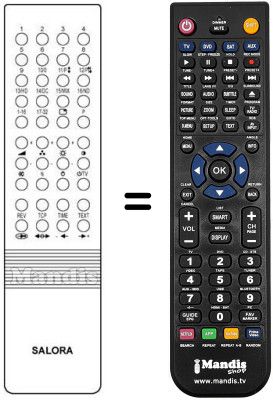 Replacement remote control 6104