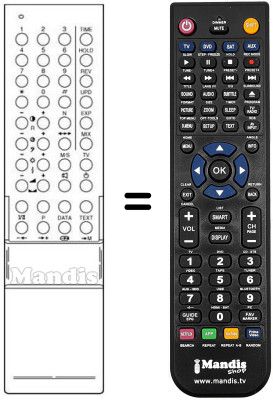 Replacement remote control 861852