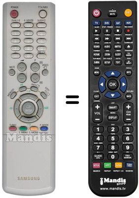 Replacement remote control AA59-00357