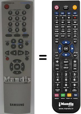 Replacement remote control Samsung SV-445 G