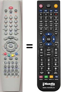 Gleichwertige Fernbedienung RC 5011