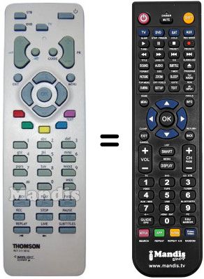 Replacement remote control Thomson DTI 2305 Replacement remote control Thomson DTI 2305