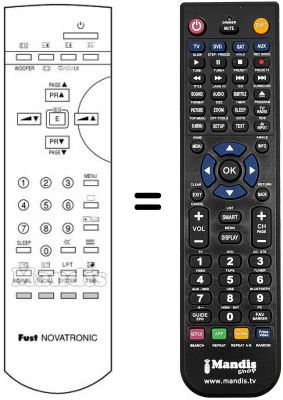 Replacement remote control FB 7
